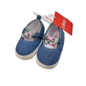 Nuby Infant Boy Baby Shoes Sz 6-12M